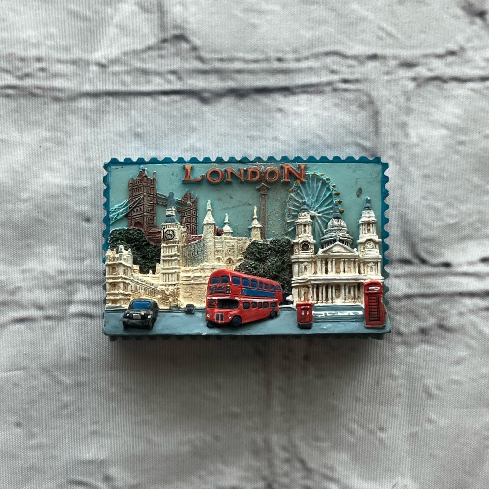 London Cityscape Magnet vintage